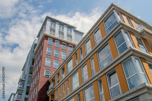 Apartment Building At The Nobelweg Street Amsterdam The Netherlands 2018