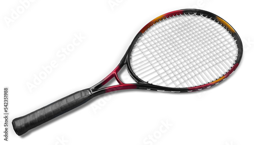Obraz na płótnie Tennis racket isolated on white background