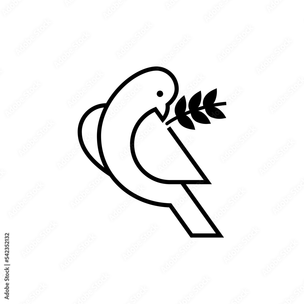 Dove Of Peace Icon Collection Flying Dove Holding An Olive Branch As A dove-of-peace-icon-collection-flying-dove-holding-an-olive-branch-as-a