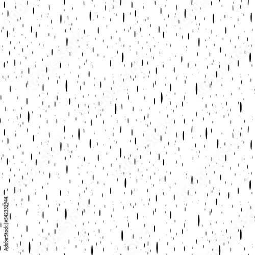 Ink hatch and strokes seamless pattern. Grunge surface vector texture looking like birch bark, papyrus, rain, ripples on the water. Texture background template.