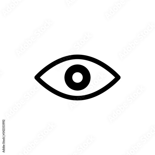 Outline eye icons. Open and closed eyes images, sleeping eye shapes with eyelash, vector supervision and searching signs, eye icon set. vision icon, see view icons, eyesight symbol, look sign