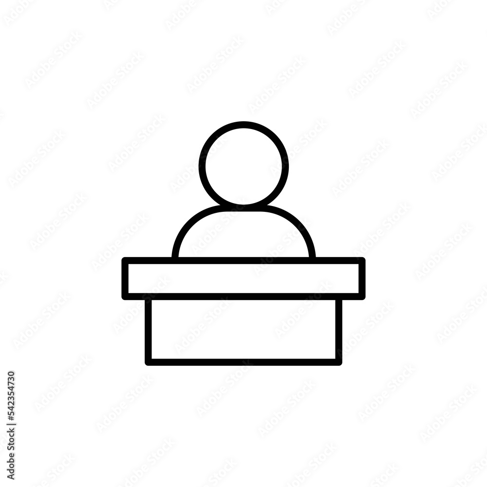 Learning theme icon suitable for web, application or additional components for your project Learning theme icon suitable for web, application or additional components for your project