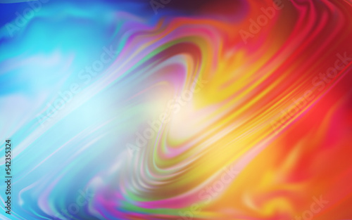 Wallpaper Mural Light Blue, Red vector blurred and colored pattern. Torontodigital.ca