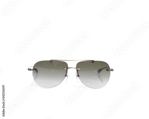 Beautiful Luxury sunglasses isolated on white background