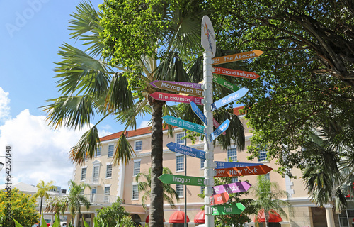 Signpost - Nassau, Bahamas