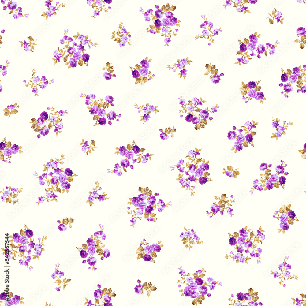 Seamless pattern with a beautiful bouquet of roses, Seamless pattern with a beautiful bouquet of roses,