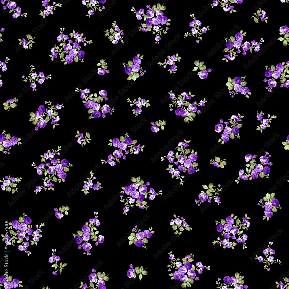 Seamless pattern with a beautiful bouquet of roses, Seamless pattern with a beautiful bouquet of roses,