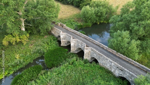 Thornborough Bridge on the original Bletchley and Buckingham road, now bypassed by a modern bridge photo