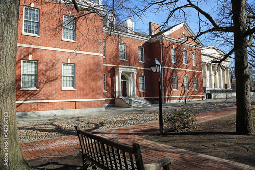 View from the park at American Philosophical Society - Philadelphia