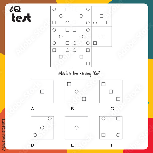 Practice Questions Worksheet for Education and IQ Test. Intelligence questions, Find next - puzzle questions