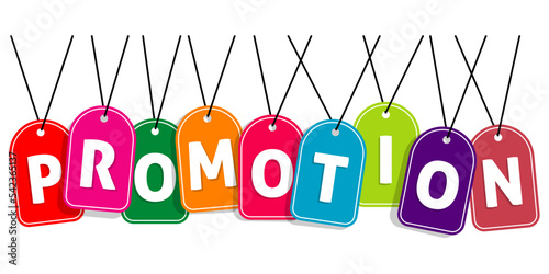Promotion Label tags