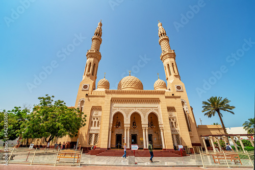 Jumeirah Mosque in Dubai, Emirate of Dubai, United Arab Emirates built in the year 1979