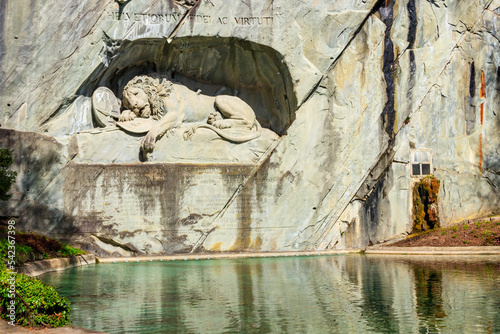 Lion Monument or the Lion of Lucerne, is a rock relief in Lucerne, Switzerland