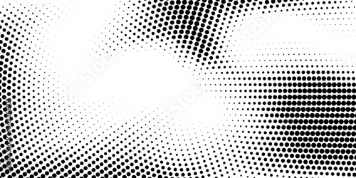Halftone monochrome pattern with dots. Minimalism  vector. Background for posters  websites  business cards  postcards  interior design.