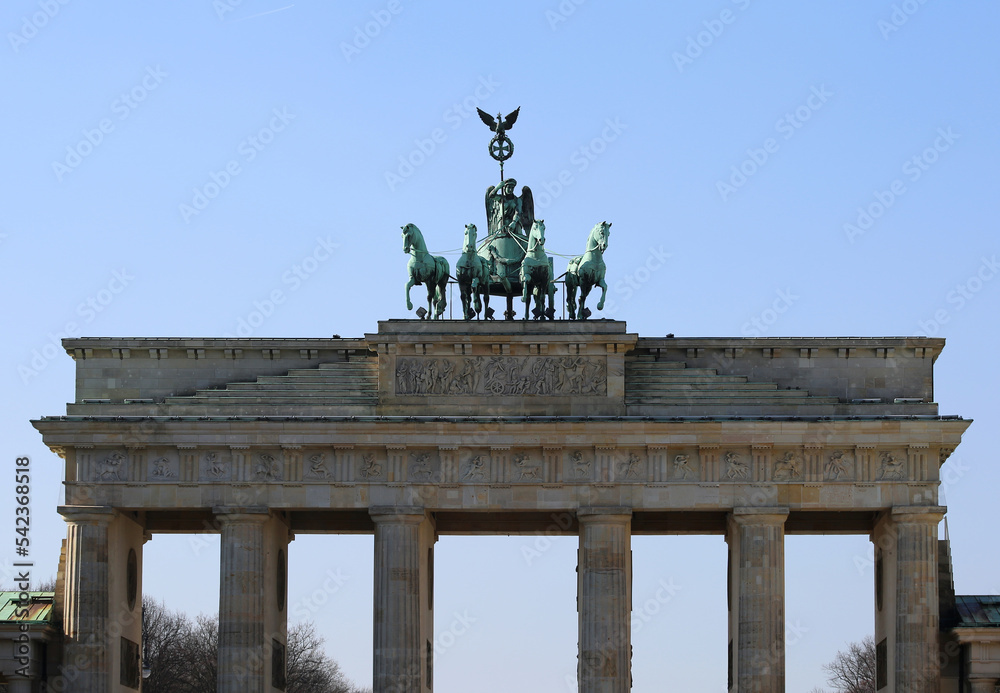 Brandenburger Tor aka Brandenbur Gate of Berlin, Germany