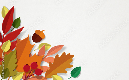 Autumn Leaf Design Elements