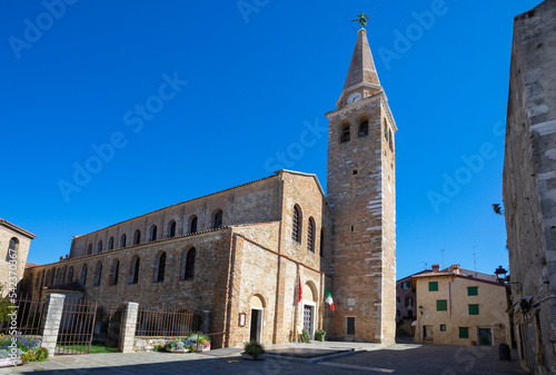 Italy, Friuli Venezia Giulia, Grado, Exterior of Basilica of Sant Eufemia photo