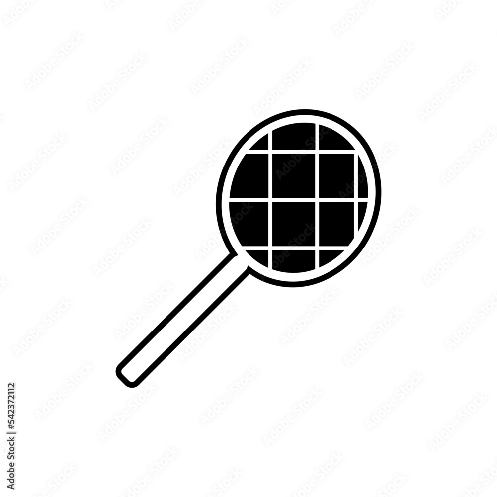 Racket icon set. Sport vector collection. Tennis racket vector icon black classic illustration. Racket icon for tennis and badminton Racket icon set. Sport vector collection. Tennis racket vector icon black classic illustration. Racket icon for tennis and badminton