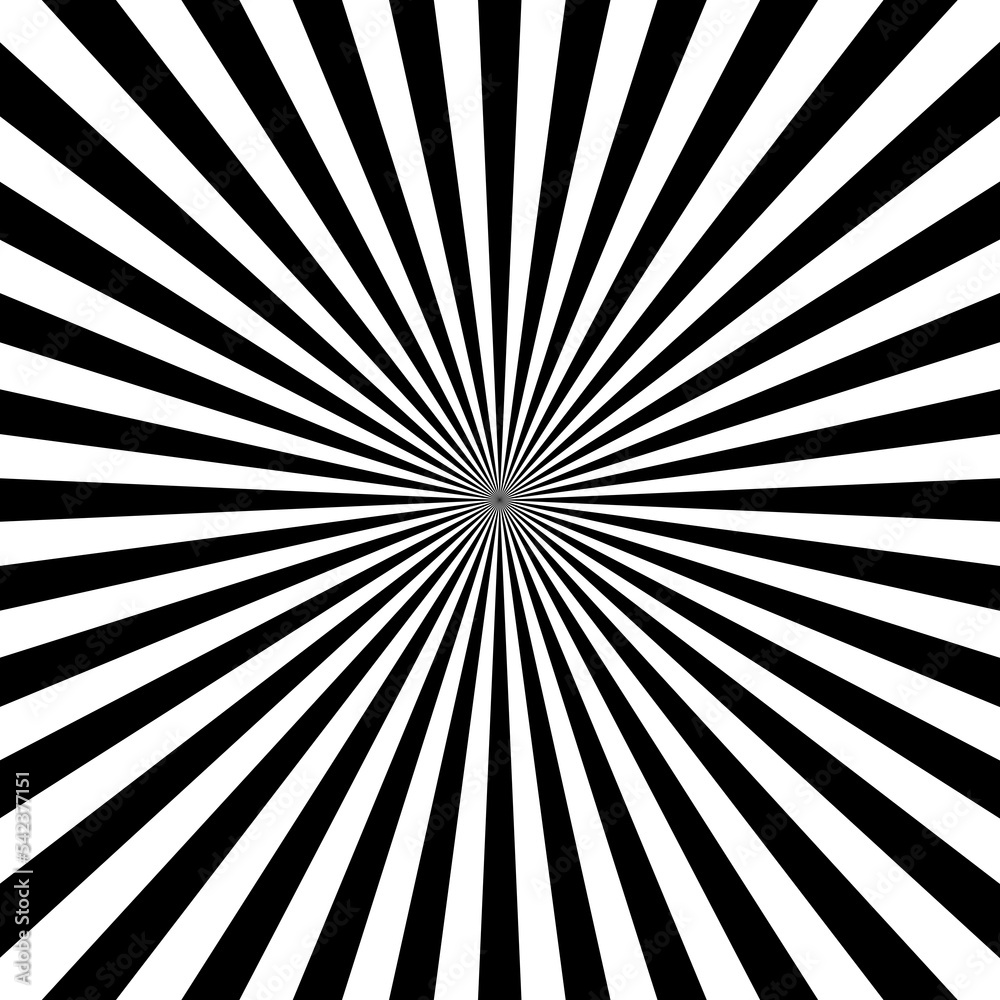 Obraz premium Abstract diminishing perspective background. Abstract comic book background. Vector illustration