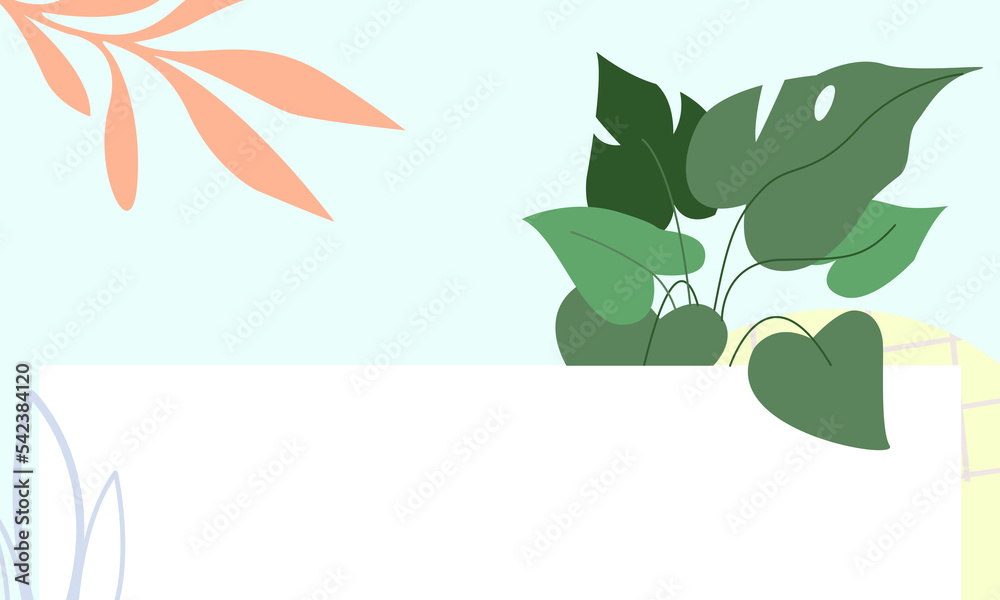 background with leaves