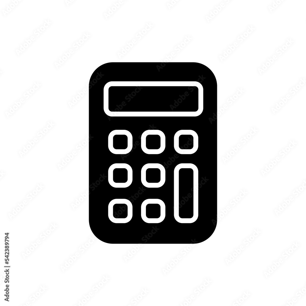 Calculator icon Calculator icon isolated on white background. Calculator icon simple sign Calculator icon Calculator icon isolated on white background. Calculator icon simple sign