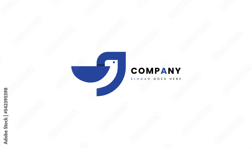 Abstract Bird logo design template element. Abstract Bird logo usable for business and company branding logos. Abstract Bird flat vector logo design template element. Abstract Bird logo design template element. Abstract Bird logo usable for business and company branding logos. Abstract Bird flat vector logo design template element.