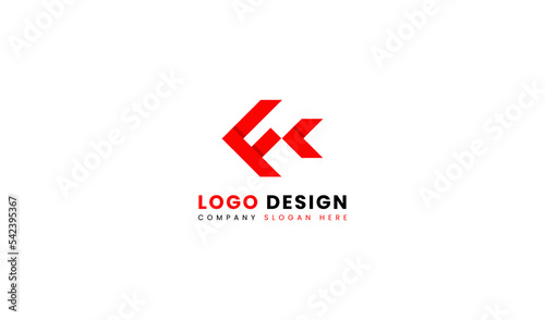 Initial Letter F fish logo design template element. Letter F fish logo usable for business and company branding logos. Letter F fish flat vector logo design template element.