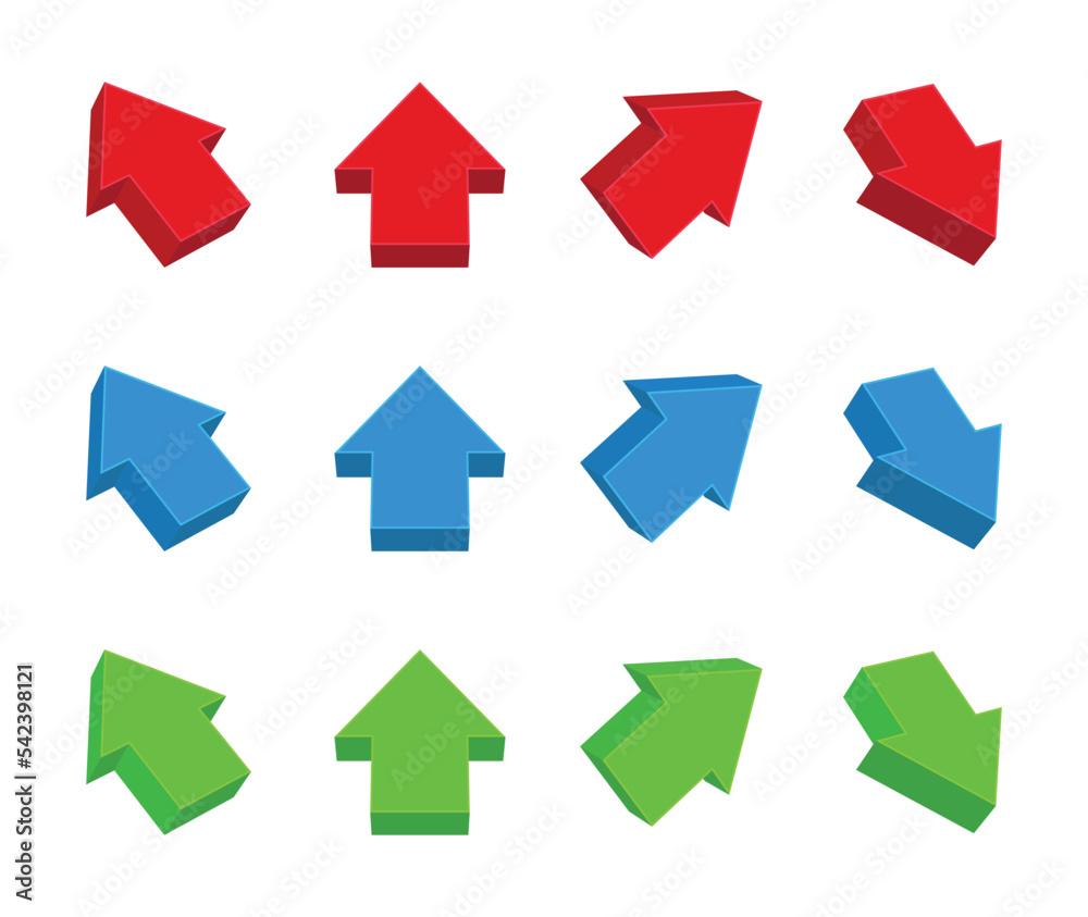 arrow down up 3d icon arrow down up 3d icon