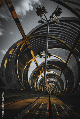 Принти на полотні The Arganzuela Footbridge in Madrid