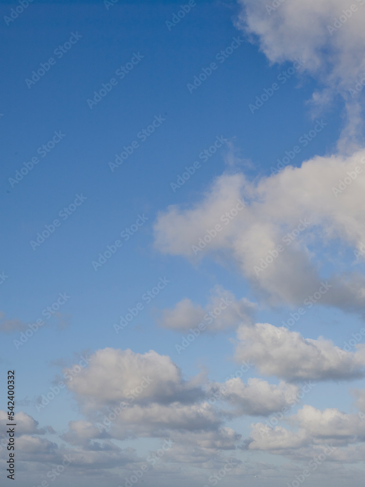 The Hague, Netherlands: Clouds in the sky during the morning.