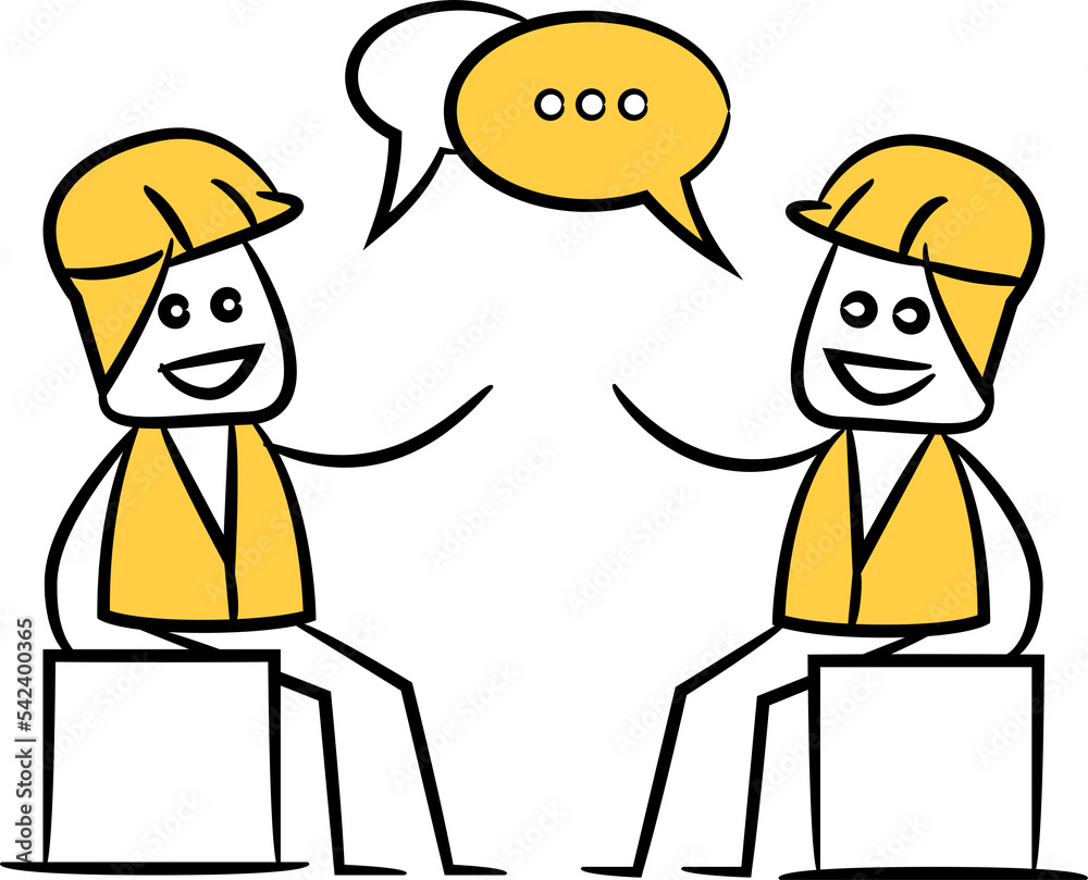 engineer consulting stick figure illustration engineer consulting stick figure illustration