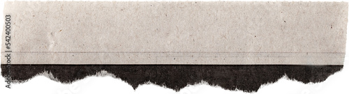 Фотография Torn Newspaper Piece - Isolated