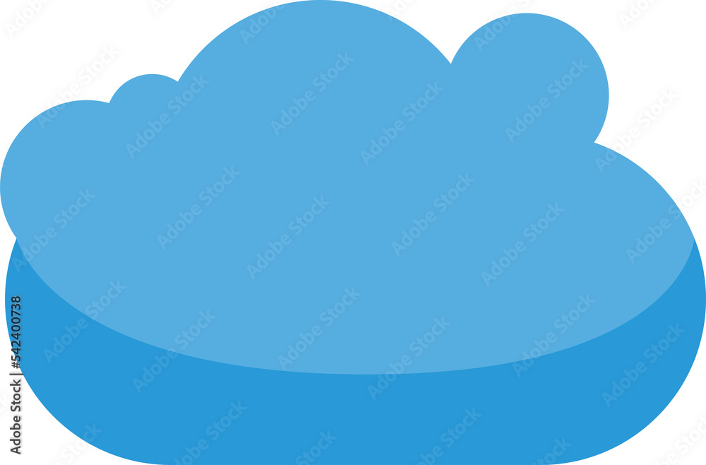 blue cloud scape illustration blue cloud scape illustration