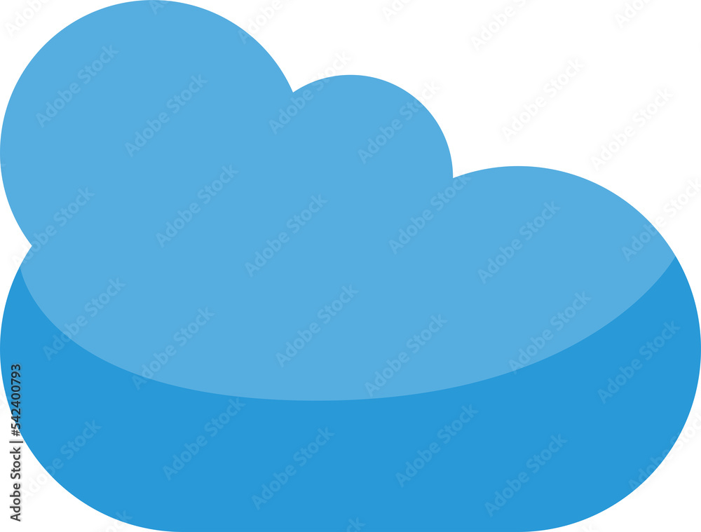 blue cloud scape illustration blue cloud scape illustration