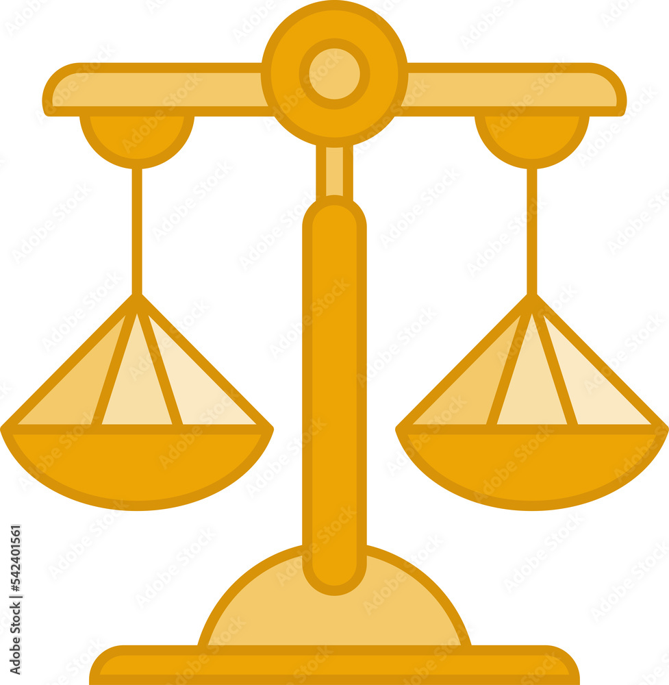 golden balance scales illustration golden balance scales illustration