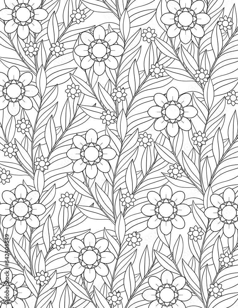 10 Patterned Adult Coloring Pages for Endless Inspiration