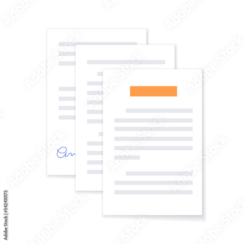 Paper Document Contract