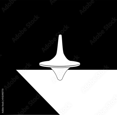 Inception scene vector illustration