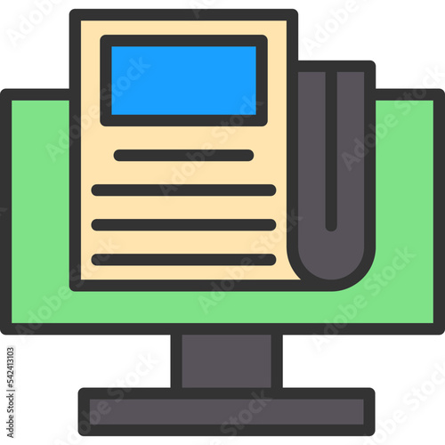 Online Magazine Icon