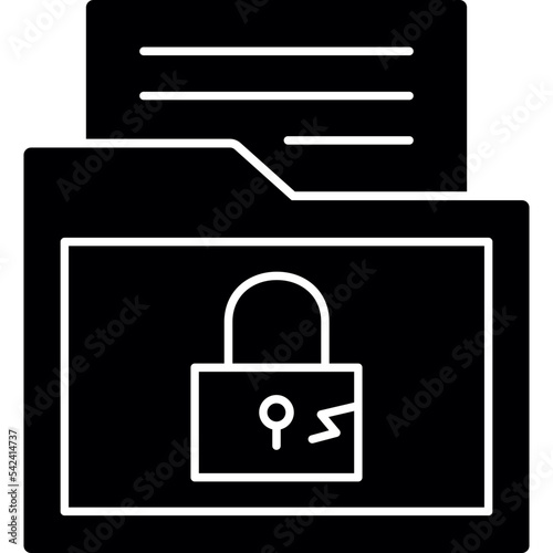 Personal Data Breach Icon
