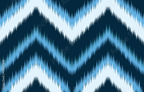 Ethnic abstract ikat art. Fabric Morocco, geometric ethnic pattern seamless  color oriental. Background, Design for fabric, curtain, carpet, wallpaper, clothing, wrapping, Batik, vector illustration