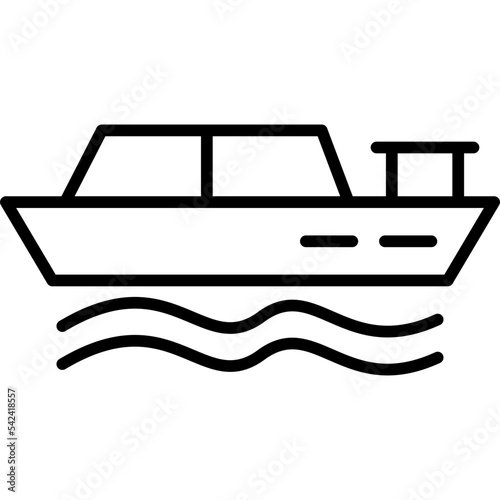 Pedal Boat Icon