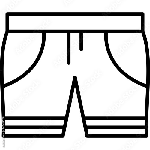 Swim Shorts Icon