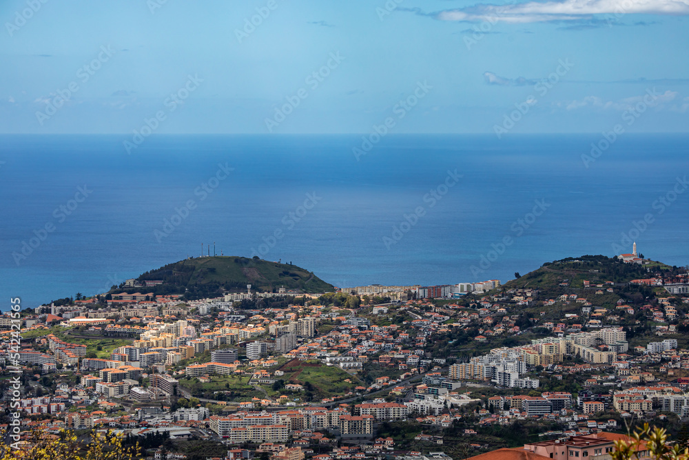 Fototapeta premium Funchal capital city on Madeira island