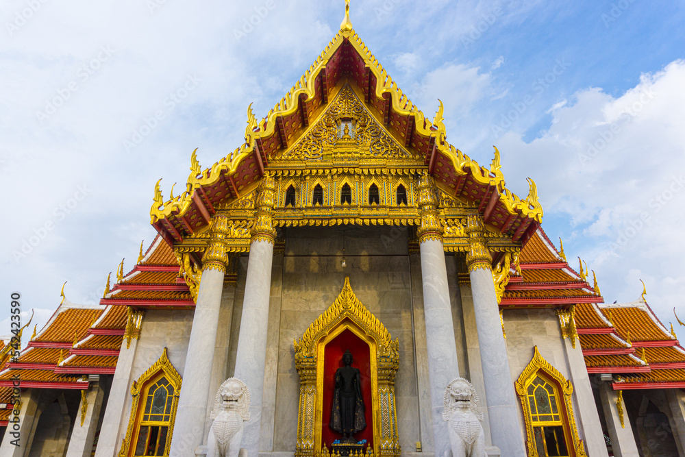 Wat Benchamabophit the marble temple attraction place Wat Benchamabophit the marble temple attraction place