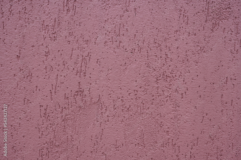 Φωτογραφία Closeup of plastered exterior wall painted in mauve purple color