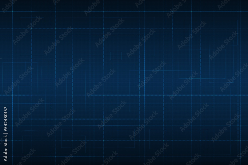 Abstract technological blue and white background. Blueprint minimalistic style Abstract technological blue and white background. Blueprint minimalistic style
