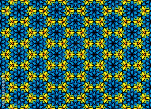 pattern with flowers