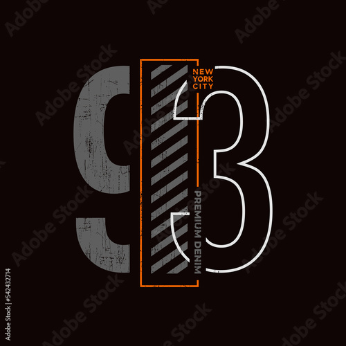 new york 93 t shirt design graphic vector
