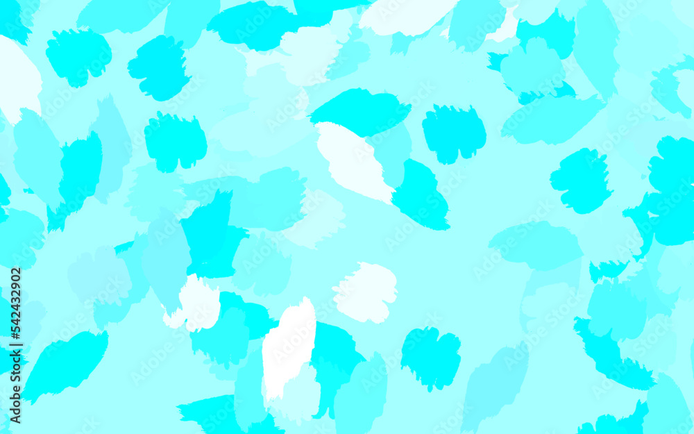 Light BLUE vector background with abstract shapes. Light BLUE vector background with abstract shapes.